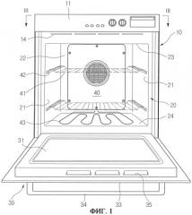 Духовой шкаф (патент 2305228)