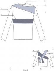 Трансформируемый предмет одежды (патент 2441562)