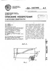 Устройство для пробивки отверстий в полых изделиях (патент 1607996)