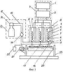 Устройство для электрогазоразрядной обработки поверхностей материалов (патент 2294281)