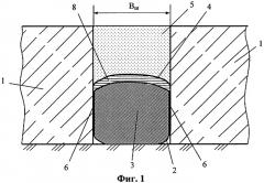 Деформационный шов противофильтрационных облицовок каналов и водоемов (патент 2281360)
