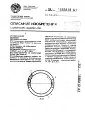 Труба-оболочка из композиционного материала (патент 1585612)