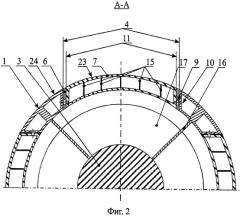 Устройство поворота вектора тяги турбореактивного двухконтурного двигателя (патент 2425242)