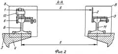 Устройство для измерения пролета кранового пути грузоподъемного крана (патент 2425328)