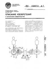 Устройство для тренировки боксеров родионова в.л. (патент 1533711)