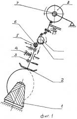 Устройство для выравнивания натяжения нитей (патент 2296828)