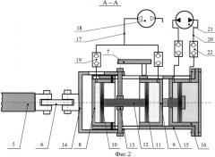 Рыхлитель с газовым аккумулятором энергии двухстороннего действия (патент 2537428)