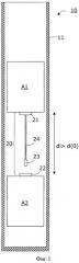 Способ предотвращения наезда двух установленных в одной шахте лифтовой установки с возможностью движения лифтовых кабин и соответствующая лифтовая установка (патент 2464217)