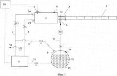 Водяная баллистическая установка космического назначения и способ подготовки её к работе (патент 2600013)