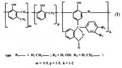 Соолигофенолформальдегидные фталидсодержащие новолаки для получения сшитых фталидсодержащих сополимеров, способы их получения (варианты) и сшитые фталидсодержащие сополимеры в качестве конструкционных полимеров (патент 2549834)