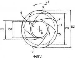 Радиальное лопастное колесо (патент 2458258)