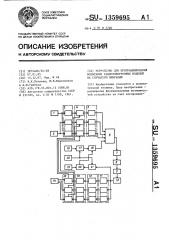 Устройство для программирования испытаний радиоэлектронных изделий на случайную вибрацию (патент 1359695)