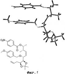 Промежуточные продукты в синтезе аналогов зеараленоновых макролидов (патент 2497803)