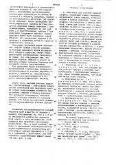 Пиролизер для газовой хроматографии (патент 879460)