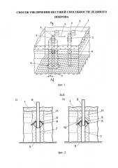 Способ увеличения несущей способности ледяного покрова (патент 2651665)