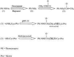 Иммуногенный конъюгат бета-пропионамид-связанного полисахарида с белком, использующийся в качестве вакцины (патент 2249463)