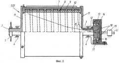 Способ электрического нагрева сушильного барабана с многослойным цилиндрическим корпусом, например, шлихтовальной машины (патент 2282802)