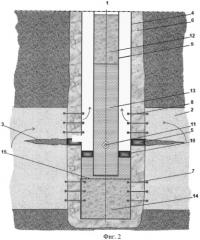 Способ заканчивания и эксплуатации скважины подземного хранилища газа в водоносном пласте неоднородного литологического строения (патент 2533465)