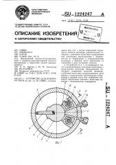 Устройство для поворота груза (патент 1224247)