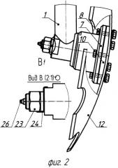 Рабочий орган дисковой бороны (патент 2547712)
