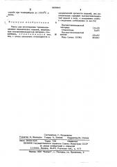 Масса для изготовления теплоизоляционных керамических изделий (патент 523884)