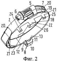 Хомут для шланга (патент 2358181)