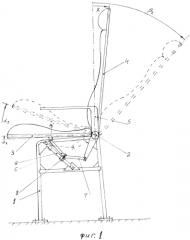 Устройство пассажирского кресла с механизмом синхронизации (патент 2569158)