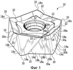 Режущая пластина и режущий инструмент (патент 2539277)