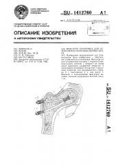 Фиксатор рубленика для остеосинтеза перелома шейки бедра (патент 1412760)