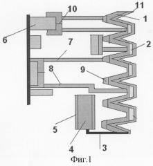Универсальное охлаждающее устройство для агрегатов с большой тепловой мощностью (патент 2290584)