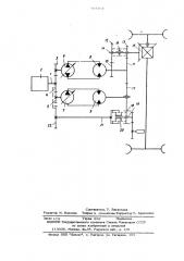 Гидромеханический привод самоходной машины (патент 507464)