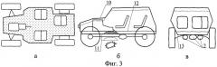Взрывостойкое транспортное средство (патент 2481543)