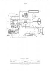 Гидравлический рулевой привод для транспортной машины с шарнирно сочлененнойрамой (патент 220065)