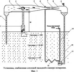 Способ опреснения морской воды и установка для опреснения морской воды (патент 2393995)