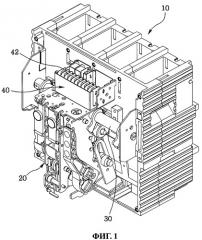 Устройство блок-контакта для автоматического выключателя (патент 2401472)
