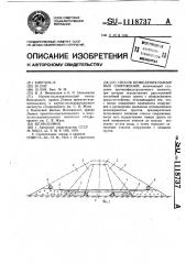 Способ возведения намывных сооружений (патент 1118737)