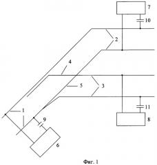 Устройство разветвленной рельсовой цепи без изолирующих стыков (патент 2362700)