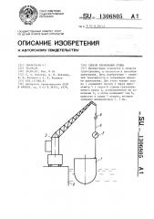 Способ кренования судна (патент 1306805)