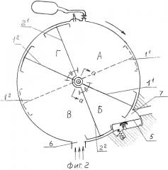 Двухвальный роторно-лопастной двигатель орлова и.м. (патент 2366819)