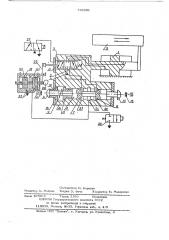Механизм управления скоростью перемещения стола зубообрабатывающего станка (патент 743801)