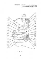 Фронтовое устройство камеры сгорания газотурбинного двигателя (патент 2667820)