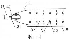 Плавающая установка для подавления развития планктона (патент 2422375)