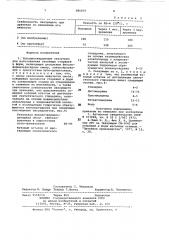 Холоднотвердеющее связующее для изготовления литейных стержней и форм (патент 980919)