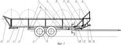Транспортное средство для погрузки, перевозки и разгрузки рулонов сенажа и сена (патент 2367135)
