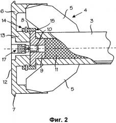 Устройство для удержания минометного снаряда в стволе орудия, заряжаемого с казенной части (патент 2482423)