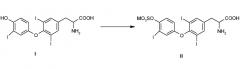 Способ получения сульфатированного производного 3,5-дийод-о-[3-йодфенил]-l-тирозина (патент 2610093)