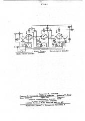 Способ автоматического управления промывной станцией с барабанными фильтрами (патент 672262)