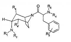 Производные аминотропана, их получение и их применение в терапии (патент 2389727)