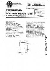 Устройство для крепления обмотки в пазах магнитопровода электрической машины (патент 1070655)