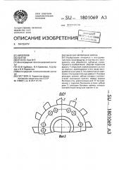 Сборная червячная фреза (патент 1801069)